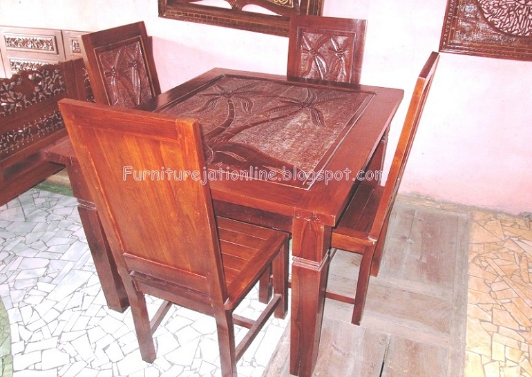  Kursi Makan Minimalis  Furniture Jati