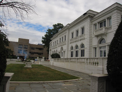 Exterior of Wiley Hall facing Long Island Sound in Kings Point, NY