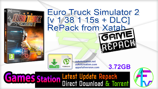 Euro Truck Simulator 2 V 1 38 1 15s Dlc Repack From Xatab