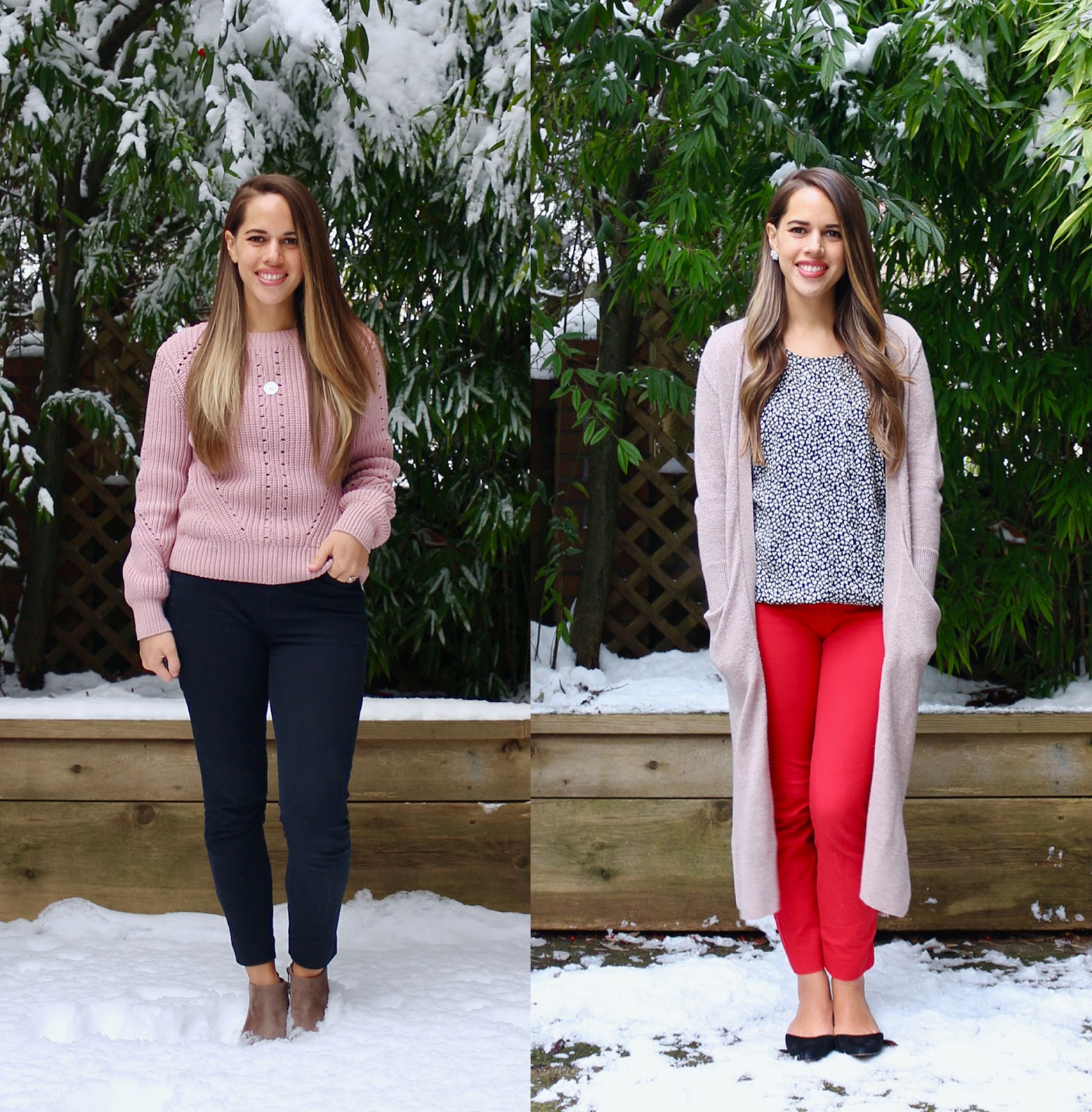 WHAT I WORE TO WORK THIS WEEK  Business Casual Winter Work Outfit Ideas 