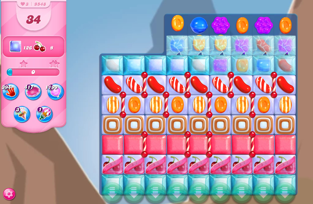Candy Crush Saga level 9548