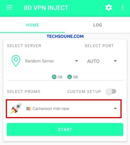 BD VPN Inject اختيار السرفر
