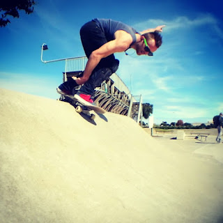 Mark Jansen Adelaide Skateboarding West Beach Street Park