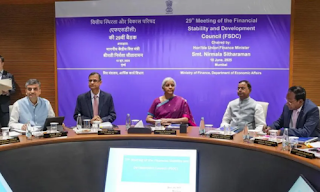 The 29th meeting of the FSDC chaired by the Union Finance Minister in Mumbai The 29th meeting of the FSDC chaired by the Union Finance Minister in Mumbai