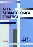 Acta Stomatologica Croatica