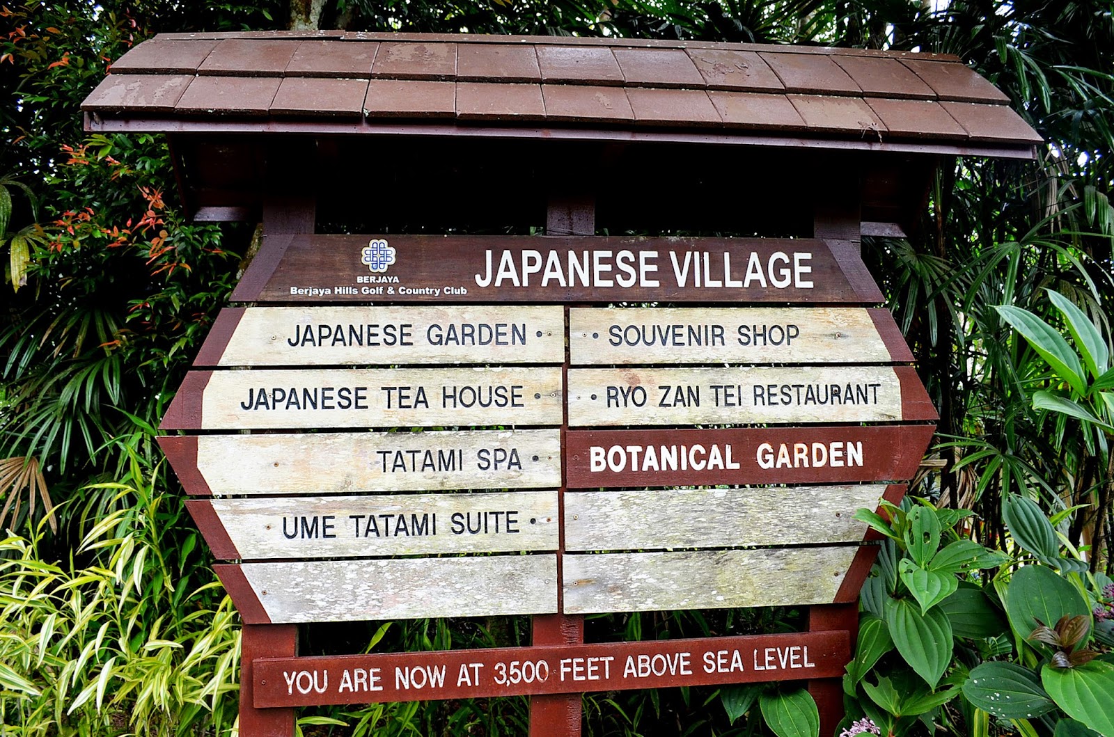 Trip to Bukit Tinggi Malaysia - Berjaya Hills: Japanese ...
