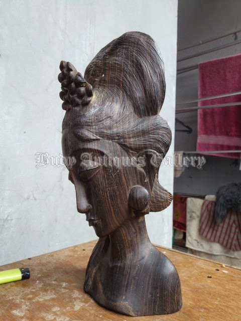 Budy Antiques Gallery Patung Tua Kayu  Sonokeling  Ukiran 