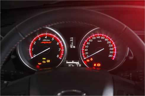 Mazda 3 MPS Speedometer