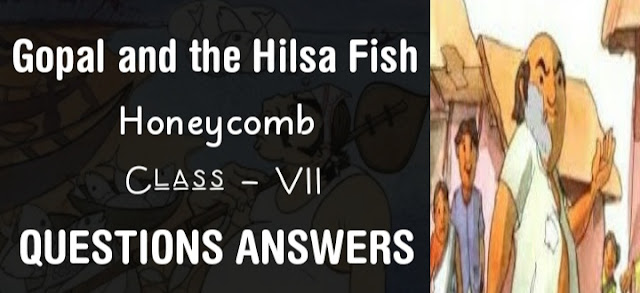 Gopal and the Hilsa Fish class 7 Questions Answers