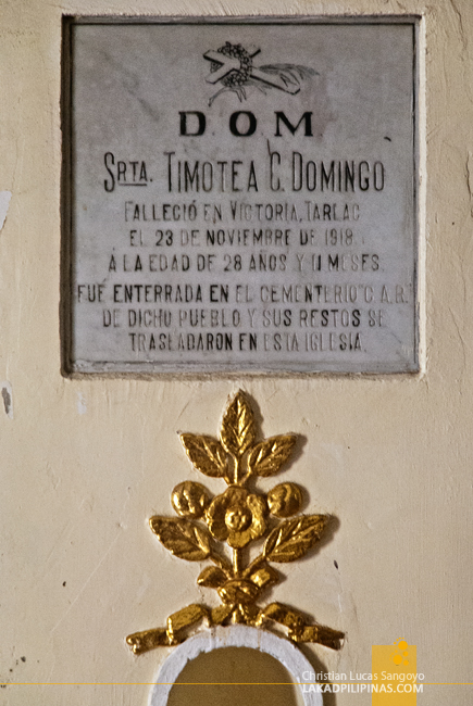 Grave Stones of Santa Maria Church in Ilocos Sur