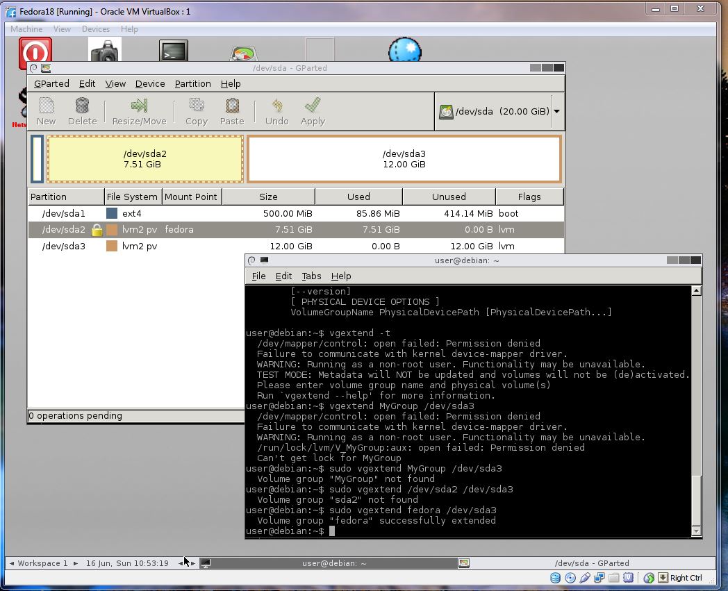 Mike Jutan's World: Extending the size of a virtual disk ...