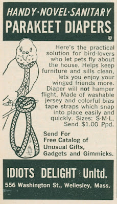Parakeet Diapers
