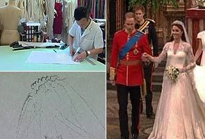 Kilang Baju di  China  Cilok Gaun  Perkahwinan Kate Dijual 