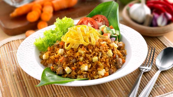 Nasi Goreng Saus Mangga