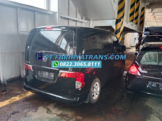 Kirim mobil Nissan Evalia dari Surabaya tujuan ke Balikpapan dgn kapal roro estimasi pengiriman 2 hari.