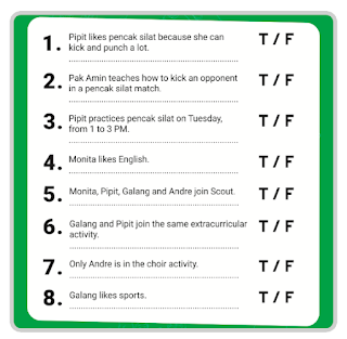 Lengkap Contoh Jawaban Worksheets 5.1 - 5.22 dan Final Progress Check 2 Chapter 5, English For Nusantara Kelas 7