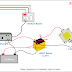 Relay Connection and Wiring Diagram for Emergency Light