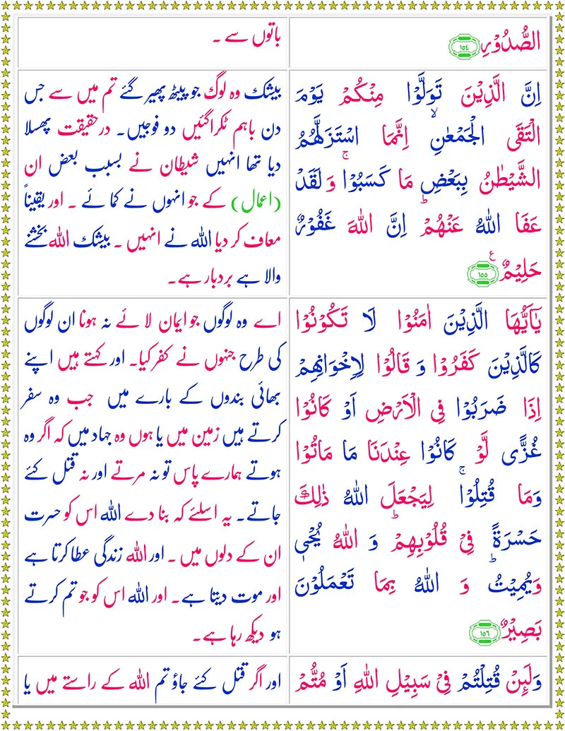Surah Al  Imran  with Urdu Translation,Quran,Quran with Urdu Translation,Surah Al  Imran with Urdu Translation Page 3,