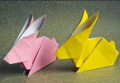 Easy Origami instructions Rabbit video
