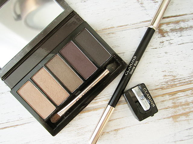 Clarins Fall 2015 Pretty Night Palette and Crayon Kohl in Carbon GIVEAWAY