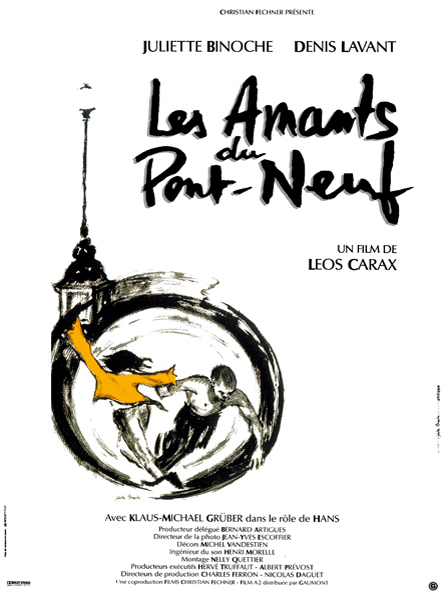 Les Amants du PontNeuf Leos Carax 1991 A young man with mental problems