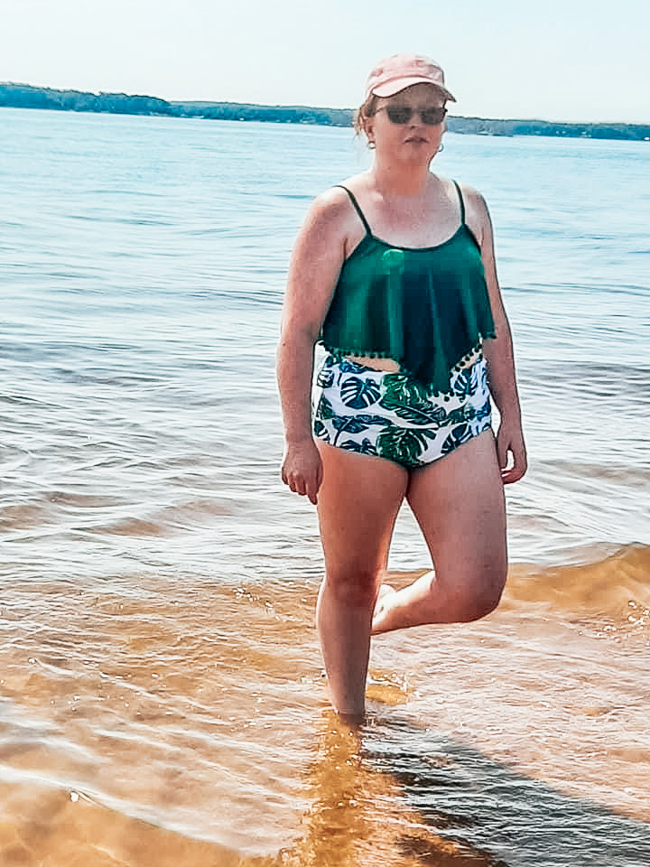 green-palm-front-high-waist-bikini
