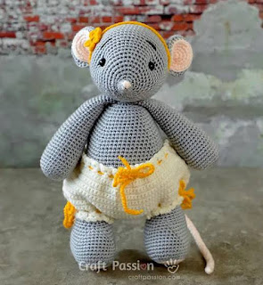 PATRON GRATIS RATON AMIGURUMI 50725