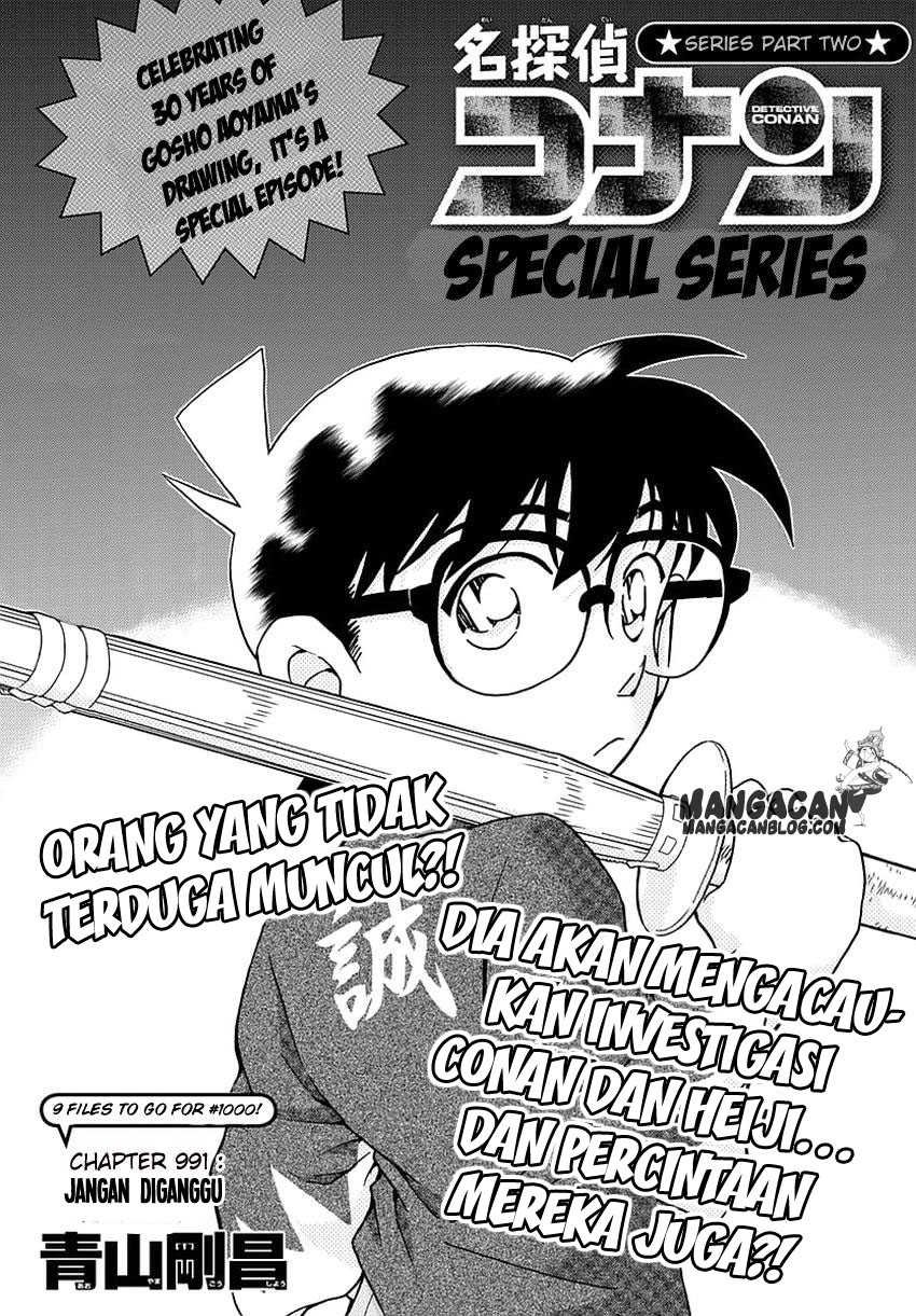 Detective Conan Chapter 991 Teks Indo_Spoiler Detektif Conan Chapter 992-Mangajo 993