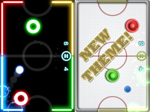 Glow Hockey 2 Apk