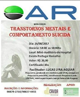  curso Transtornos Mentais e Comportamento Suicida