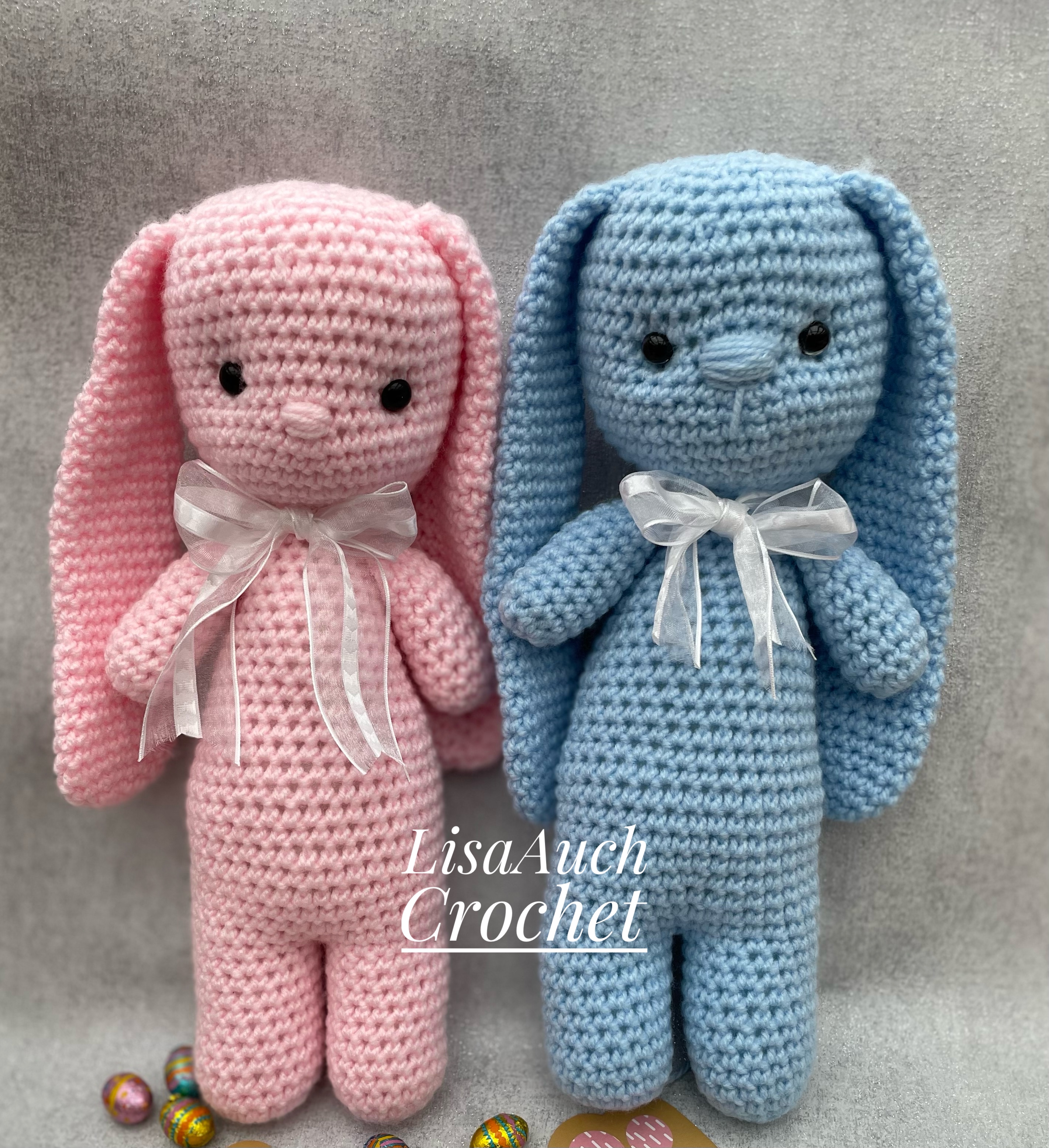 BUNNY Crochet PATTERN Rabbit Amigurumi Plushie Soft Plush 