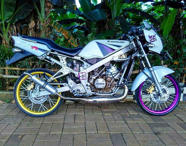 10 Modifikasi Ninja R Paling Keren Abis | Dunia Otomotif