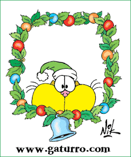 Gifs animados de Navidad gaturro