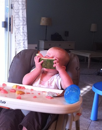 ry eating watermelon (1 of 1)