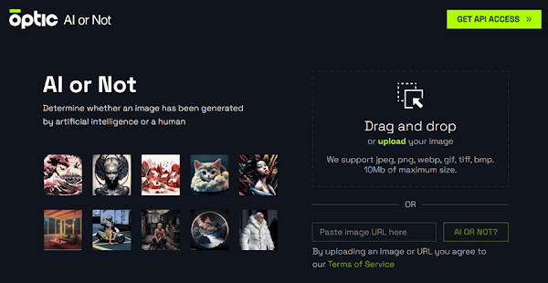 Optic AI or Not 判斷圖像是否由 AI 生成