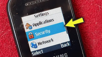 Security Setting in Samsung Keypad Phone Like b110e, e1200, b310e, b313e, e1200y