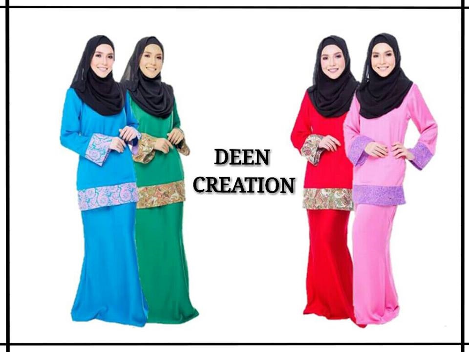 DGLAM COLLECTIONS 769 BAJU  KURUNG  MODEN  PENDEK 