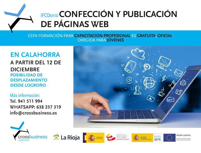 CONFECCIÓN Y PUBLICACIÓN DE PÁGINAS WEB - Certificado de Profesionalidad