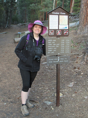 cinder cone hiking trail lassen volcanic national park