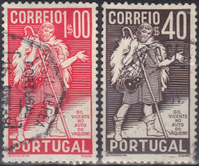 Portugal - 1937 - 400th anniversary of the death of Gil Vicente