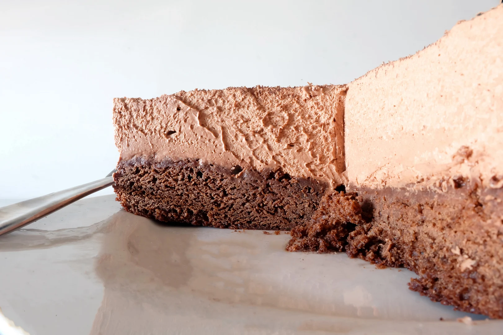 chocolate mousse mud cake