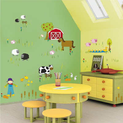 Children Room Walls Decorating Ideas