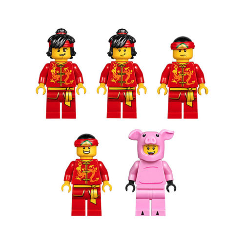 Troupe of Dragon Dance LEGO Sets