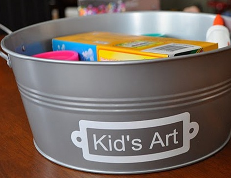 Labeled bins