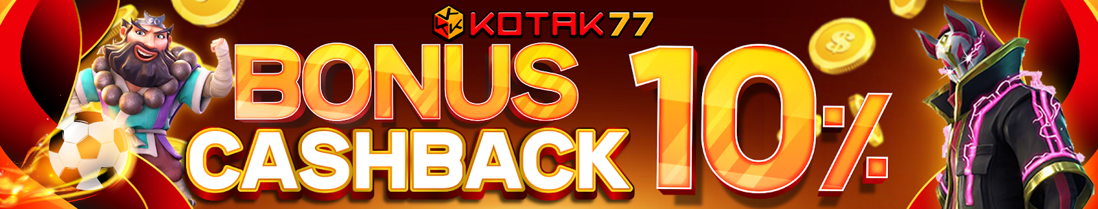 Bonus cashback 10$