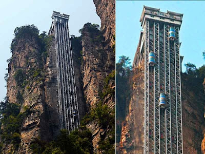 The Bailong Elevator  Zhangjiajie