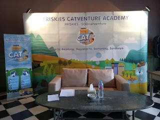 Tampak Muka Acara #500Catventure Friskies Semarang