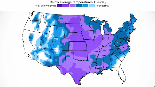 Where trick-or-treaters will face snow or chilling temperatures this Halloween