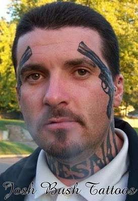 Most Unusual and Weird Face Tattoos