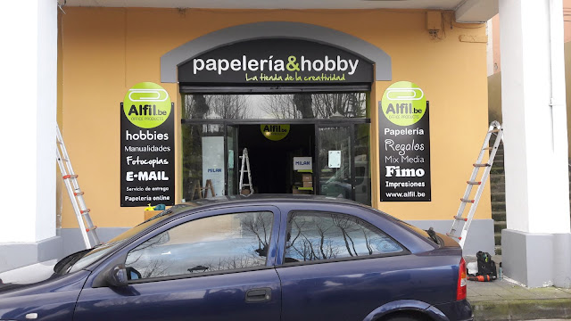 Nueva Papelería Alfil en Pontedeume